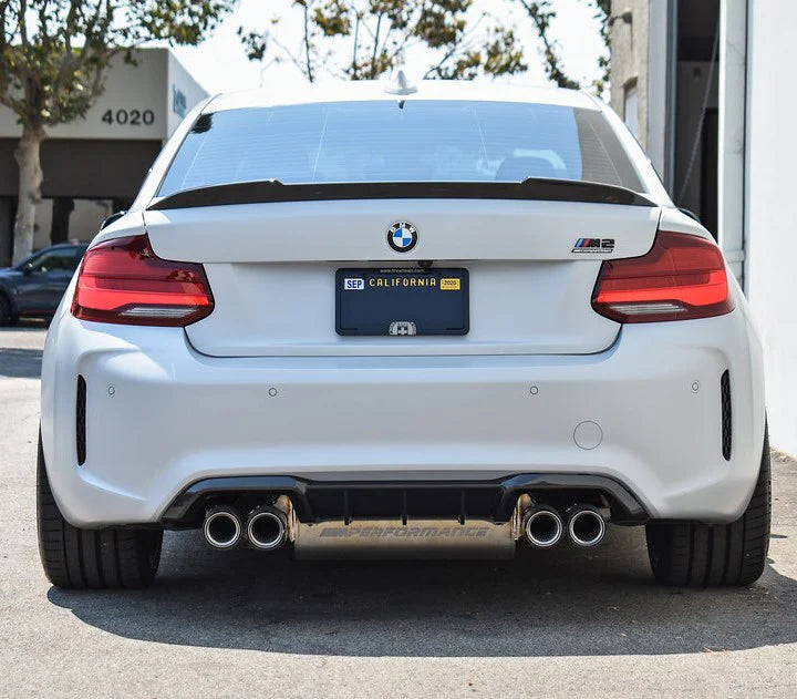 CS Style Carbon Fiber Rear lip F87 M2