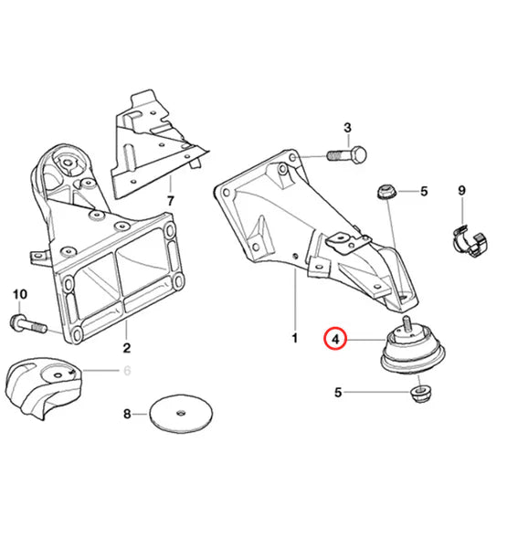 E36/46 Solid Engine Mounts