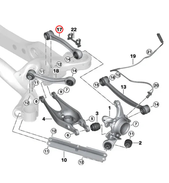 E8X/E9X Adjustable Camber Arms