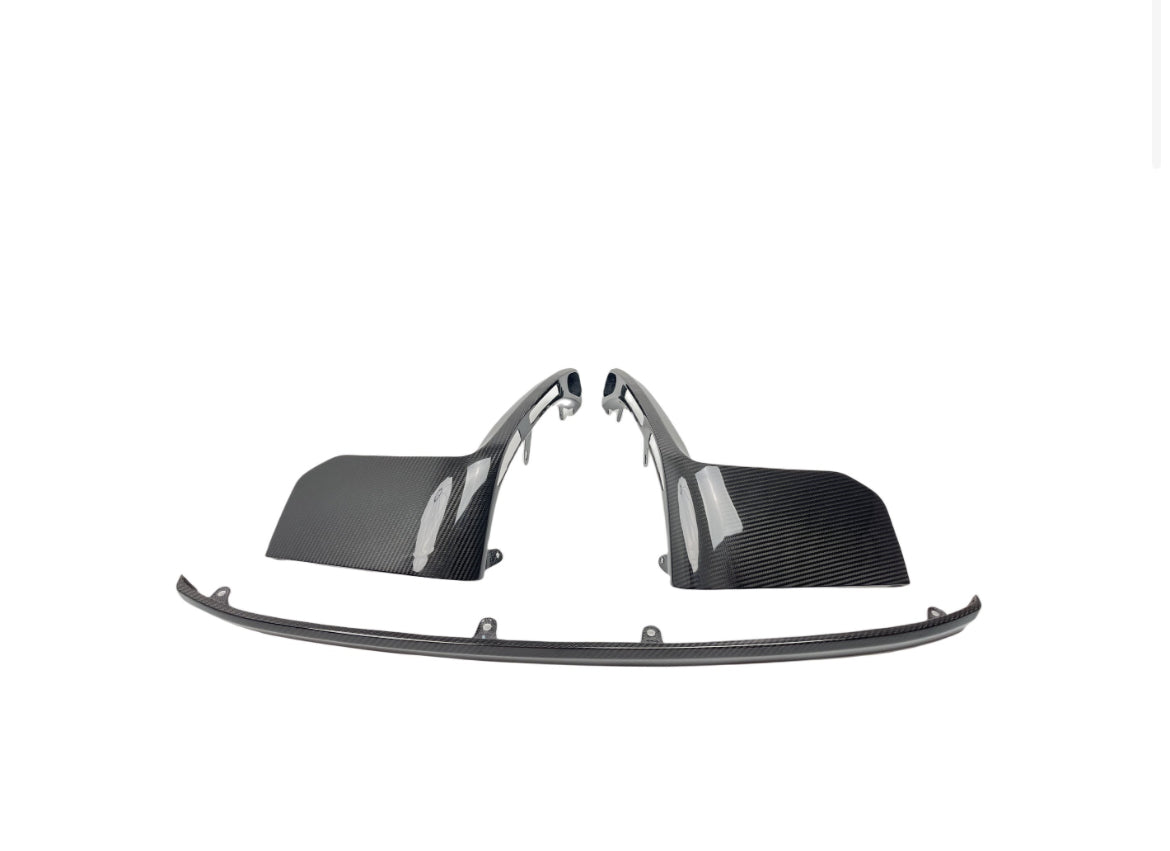 Carbon Fiber Front Bumper Spats G87 M2