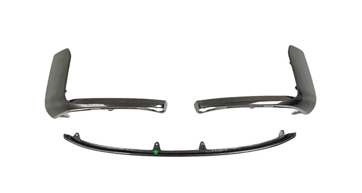 Carbon Fiber Front Bumper Spats G87 M2
