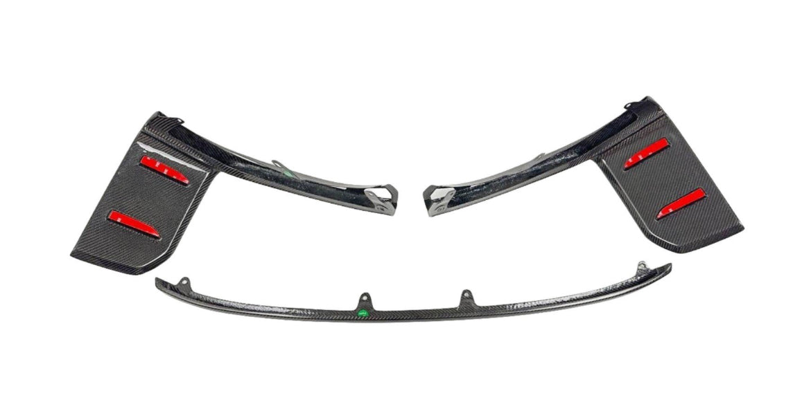 Carbon Fiber Front Bumper Spats G87 M2