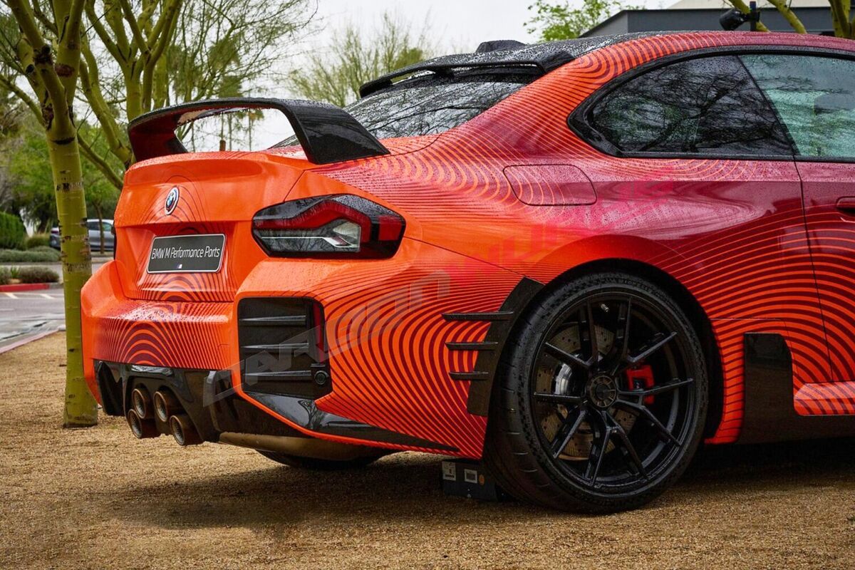 Carbon Fiber Rear Bumper Trim G87 M2