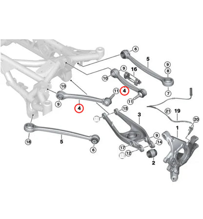 F8X M2/3/4 Adjustable Upper Control Arms